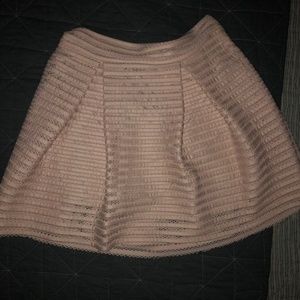 Pink Mini Skirt from Express- Worn once